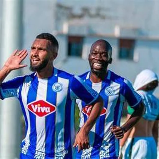 Real sports photograph connected with Sidi Bernoussi football